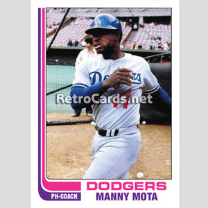 1982T Manny Mota Los Angeles Angels