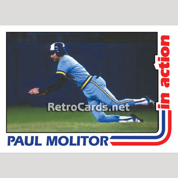 1982T-Paul-Molitor-Action-Milwaukee-Brewers