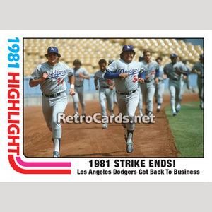 1982T Highlight Strike Ends