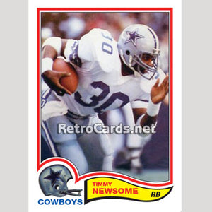 1982T Timmy Newsome Dallas Cowboys