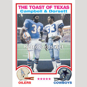 1982T Toast of Texas Dallas Cowboys