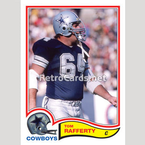 1982T Tom Rafferty Dallas Cowboys.