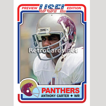 Signed Anthony Carter (NFL) Photo - 8x10 #1 TD Catch)