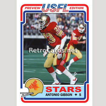 1983T Antonio Gibson Philadelphia Stars