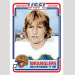 1983T Billy Ryckman Arizona Wranglers