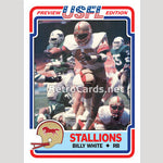 1983T Billy White Birmingham Stallions