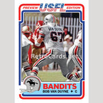 1983T Bob Van Duyne Tampa Bay Bandits