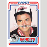 1983T Burt Reynolds Tampa Bay Bandits