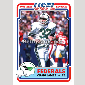 1983T-Craig-James-Washington-Federals