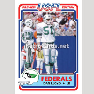 1983T Dan Lloyd Washington Federals