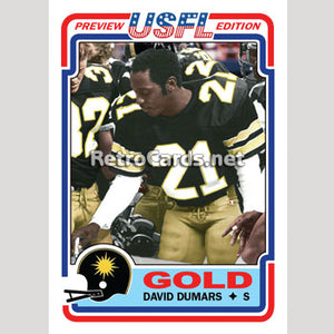1983T David Dumars Denver Gold