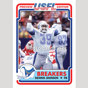 1983T Dennis Johnson Boston Breakers