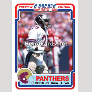 1983T Derek Holloway Michigan Panthers