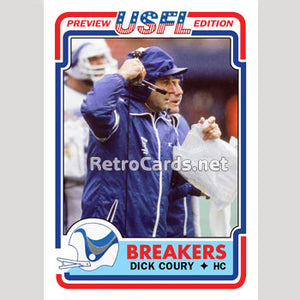 1983T Dick Coury Boston Breakers