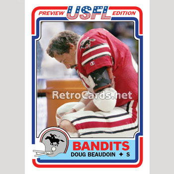 1983T Doug Beaudoin Tampa Bay Bandits