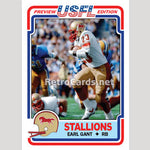 1983T Earl Gant Birmingham Stallions