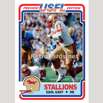 1983T Earl Gant Birmingham Stallions
