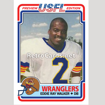 1983T Eddie Ray Walker Arizona Wranglers