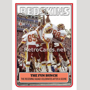 1983T The Fun Bunch Washington Redskins