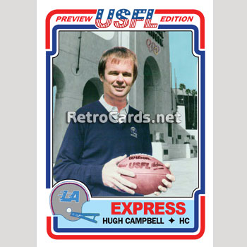 1983T Hugh Campbell Los Angeles Express