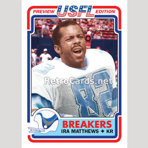 1983T Ira Matthews Boston Breakers