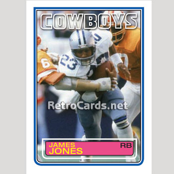 : 1981 Topps # 269 James Jones Dallas Cowboys (Football Card)  NM/MT Cowboys San Jose St : Collectibles & Fine Art