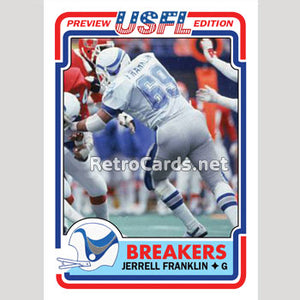 1983T Jerrell Franklin Boston Breakers
