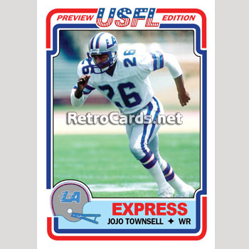 1983T JoJo Townsell Los Angeles Express