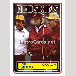 1983T  Joe Gibbs Washington Redskins