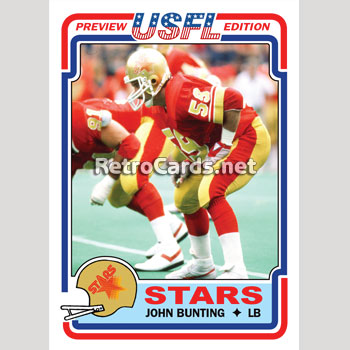 1983T John Bunting Philadelphia Stars