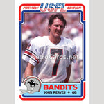 1983T John Reaves Tampa Bay Bandits