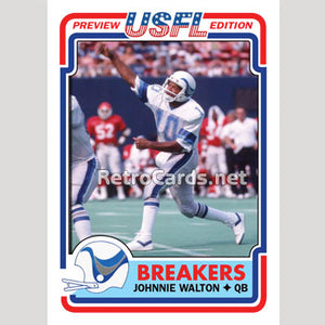 1983T Johnnie Walton Boston Breakers
