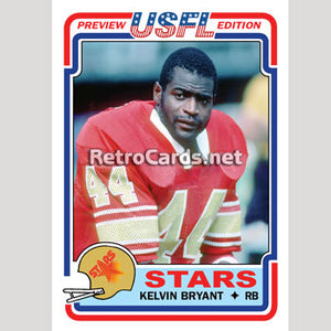 1983T Kelvin Bryant Philadelphia Stars