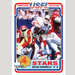 1983T Kevin Donnelly Philadelphia Stars