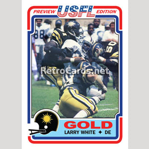 1983T Larry White Denver Gold