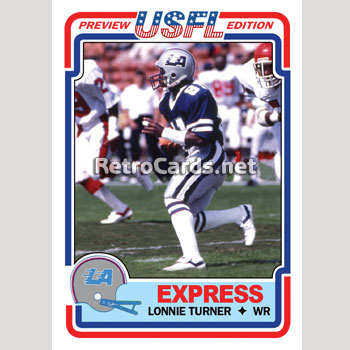 1983T Lonnie Turner Los Angeles Express