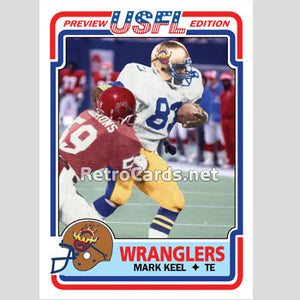 1983T Mark Keel Arizona Wranglers
