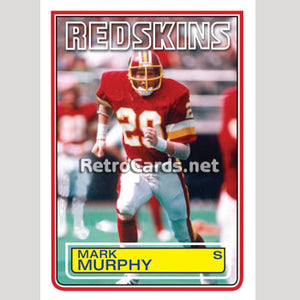 1983T Mark Murphy Washington Redskins