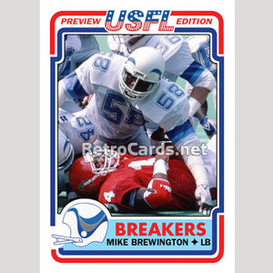 1983T Mike Brewington Boston Breakers