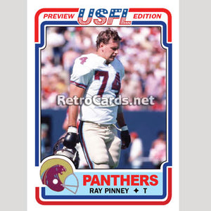1983T Ray Pinney Michigan Panthers