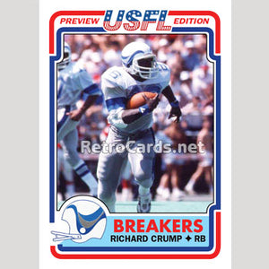 1983T Richard Crump Boston Breakers