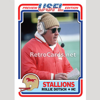 1983T Rollie Dotsch Birmingham Stallions