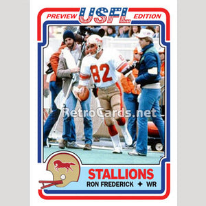 1983T Ron Frederick Birmingham Stallions