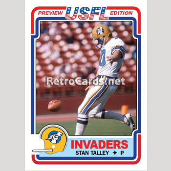 1983T-Stan-Talley-Oakland-Invaders