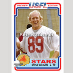 1983T Steve Folsom Philadelphia Stars