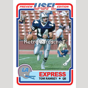 1983T Tom Ramsey Los Angeles Express