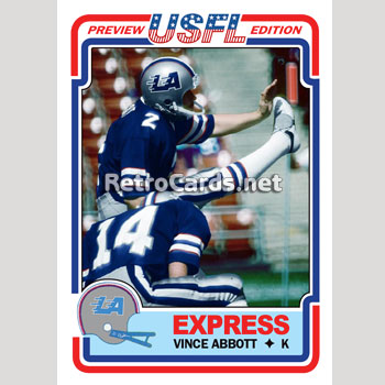 1983T Vince Abbott Los Angeles Express