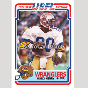 1983T Wally Henry Arizona Wranglers