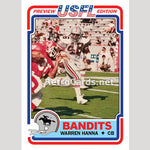 1983T Warren Hanna Tampa Bay Bandits