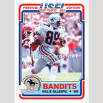 1983T Willie Gillespie Tampa Bay Bandit